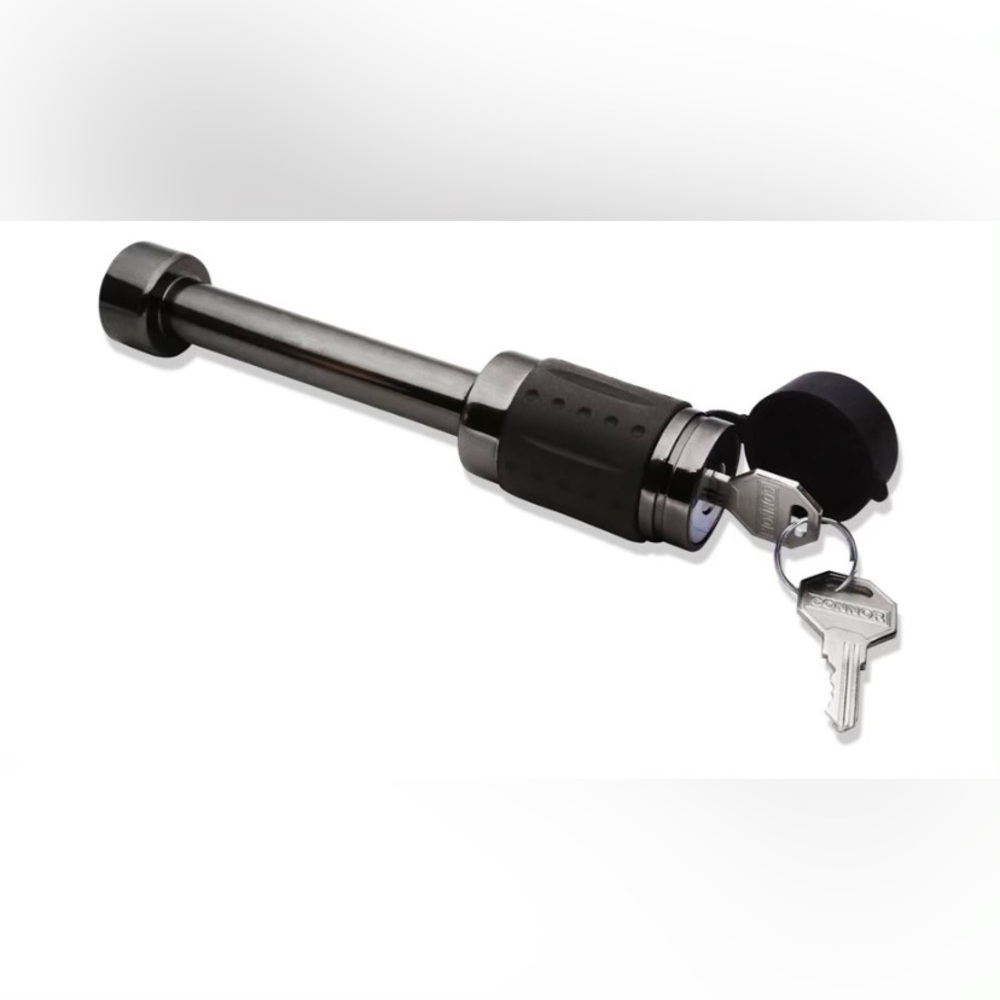 Connor Trailer Hitch Lock - 5/8" Black Nickel Hitch Pin for Class III, IV